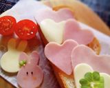 貝割れ大根を固定した☆幸せのクローバー作り方13写真