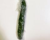【離乳食初期】レンジで小松菜ペースト作り方2写真