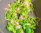 ごま油香るピリ辛ツナピーマン作り方3写真