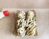 小海老の天ぷらとアボガドのサンドイッチ作り方17写真
