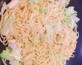 食欲そそる⭐︎イカの塩辛焼きそば作り方1写真