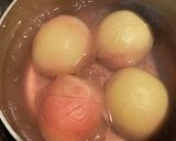 簡単レシピ おとな味 桃のコンポート作り方3写真