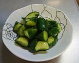 新鮮！きゅうりのわさび漬け《無限》作り方5写真