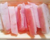 パクパク食べやすい！メカジキの棒フライ☆作り方1写真