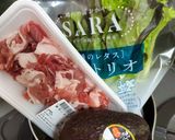 アボカドと豚肉の冷しゃぶ風作り方1写真