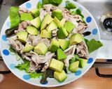 アボカドと豚肉の冷しゃぶ風作り方6写真