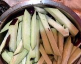 なすと枝豆の味噌炒め煮作り方5写真