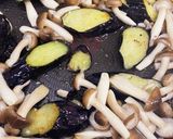 きのこと茄子の白だし炒め作り方3写真