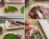 梅肉と青じその ミルフィーユカツ作り方4写真