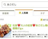 社食❤大人の給食❤あごだし鶏の唐揚げஐஃ作り方12写真