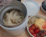自分弁当・6月30日作り方1写真