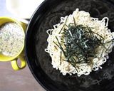 オクラとたまご乗せ、冷やしサッポロ一番作り方4写真