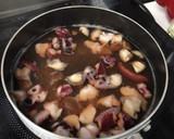 タコと椎茸だけで炊き込みご飯！たこ飯作り方1写真