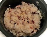 タコと椎茸だけで炊き込みご飯！たこ飯作り方4写真
