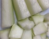 夏にぴったり✨鶏と冬瓜のスープ✨冷製も○作り方4写真