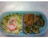 お弁当☆ダブルの海苔でクルクル卵焼き作り方5写真