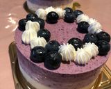 ブルーベリーチーズケーキ作り方45写真