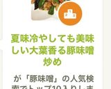 夏味冷やしても美味しい大葉香る豚味噌炒め作り方9写真