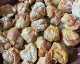 夏にさっぱり！梅シロップで鶏肉の甘酢炒め作り方3写真