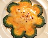 目玉焼きアレンジ ゴーヤの額縁作り方6写真