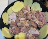 子供の好きなチキンとポテトのハーブ焼き作り方3写真