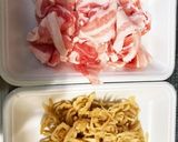 豚バラと切り干し大根の炒め物作り方1写真