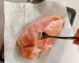 温泉気分⁈サラダチキン作り方2写真