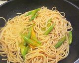 カンゾウの蕾の和風パスタ作り方4写真