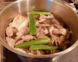 白味噌でコク甘〜とろとろ牛すじ味噌煮込み作り方3写真