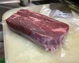 ぶ厚い赤身のステーキを低温調理で柔く作り方4写真