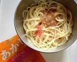 市販のソースとあかりで明太ペペロンチーノ作り方4写真