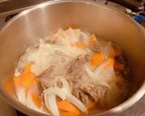 白味噌でコク甘〜とろとろ牛すじ味噌煮込み作り方9写真