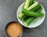 ダイエット☆すり胡麻辛味噌でキュウリ消費作り方3写真