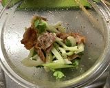 セロリと豚肉のマスタードマリネ作り方4写真