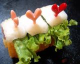 グリーンで♬ちくわの紅生姜くるくる作り方4写真