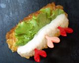グリーンで♬ちくわの紅生姜くるくる作り方3写真