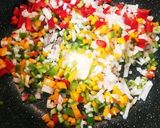 ランチやお弁当に！シーフードカレーピラフ作り方2写真