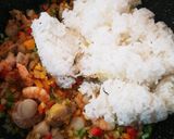 ランチやお弁当に！シーフードカレーピラフ作り方4写真