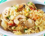 ランチやお弁当に！シーフードカレーピラフ作り方6写真