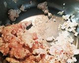 栗かぼちゃの甘味噌 そぼろ煮作り方2写真