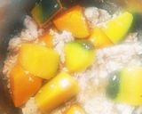 栗かぼちゃの甘味噌 そぼろ煮作り方3写真