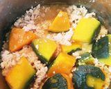 栗かぼちゃの甘味噌 そぼろ煮作り方5写真