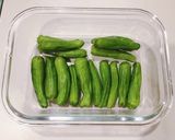【簡単】キノコとししとうのとろ〜りチーズ作り方4写真