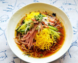 おだしで冷やし中華風ラーメン作り方4写真