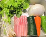 トマトいらず！ケチャップでミネストローネ作り方1写真