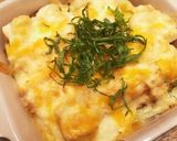 厚揚げと山芋明太子ソースのグラタン作り方8写真