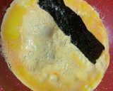 ふっくら出し巻き玉子(海苔)作り方3写真