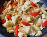 鶏むね肉とキャベツのカシューナッツ炒め作り方4写真