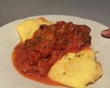 10分オムライス！ナスツナトマトソース作り方9写真
