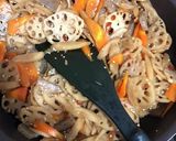 常備菜　簡単！ピリ辛きんぴら蓮根作り方11写真